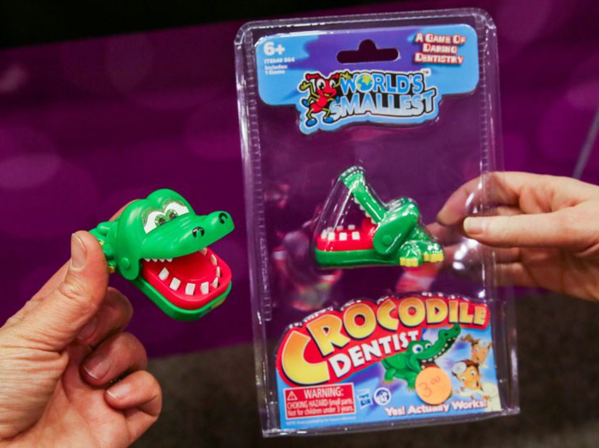 WORLDS SMALLEST TOYS CROCODILE DENTIST – Christine's Hallmark Shop