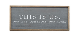 THIS IS US WALL PLAQUE