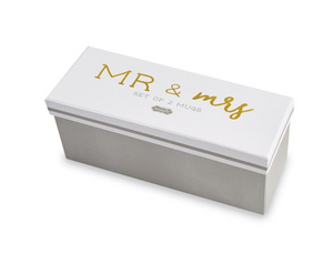 MR & MRS BOXED MUG SET