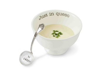 "JUST IN QUESO" DIP BOWL SET
