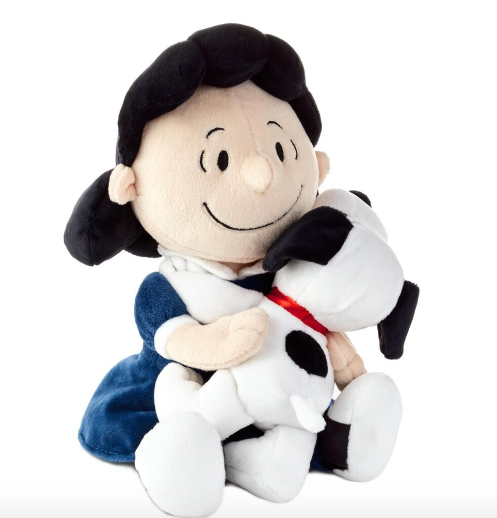 PEANUTS LUCY AND SNOOPY HUGGING PLUSH