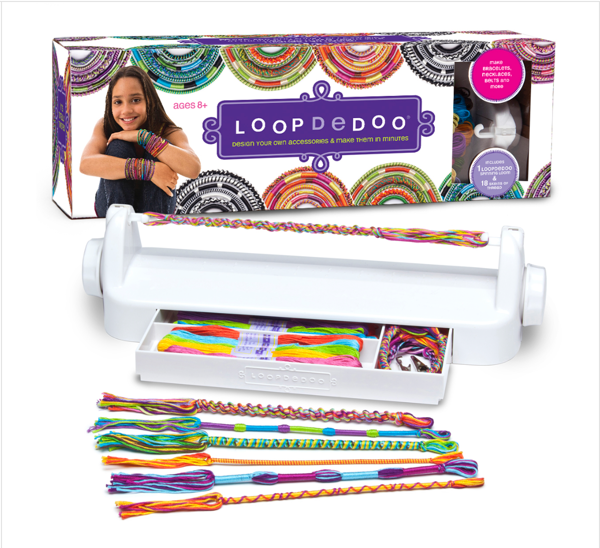 LOOPDEDOO FRIENDSHIP BRACELET MAKER – Christine's Hallmark Shop