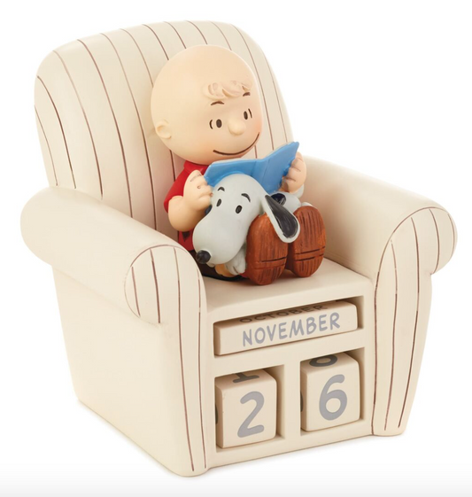 PEANUTS CHARLIE BROWN & SNOOPY PERPETUAL CALENDAR