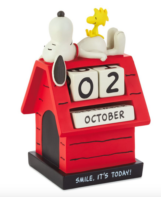 PEANUTS SNOOPY SMILE PERPETUAL CALENDAR