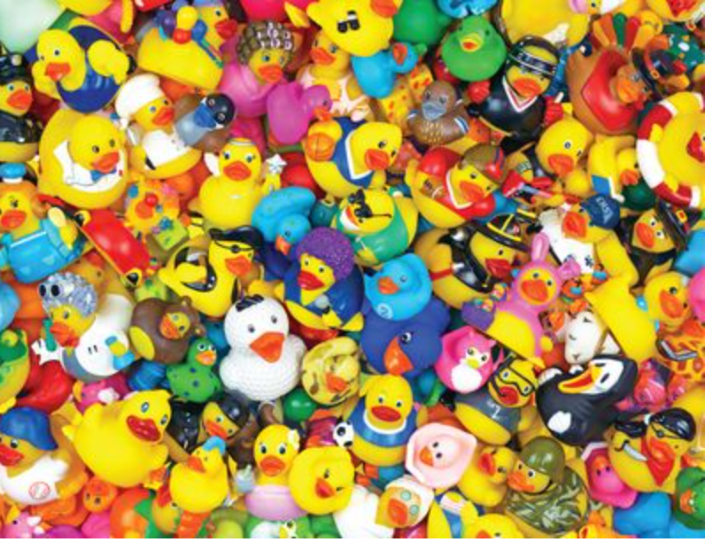 FUNNY DUCKIES 400 PC PUZZLE