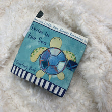 Load image into Gallery viewer, FABRIC BOOK &quot;SWIM IN THE SEA&quot;
