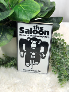 "THE SALOON" BAR SIGN